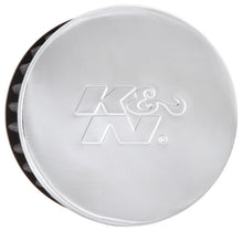 Load image into Gallery viewer, K&N 1.5in Flange ID x 3in OD x 2.5in H Chrome Finish Rubber Base Crankcase Vent Filter Air Filters - Universal Fit K&N Engineering