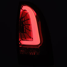 Load image into Gallery viewer, AlphaRex 05-15 Toyota Tacoma PRO-Series LED Tail Lights Jet Black Tail Lights AlphaRex
