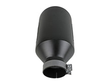 Load image into Gallery viewer, aFe Power MACH Force-Xp 409 Stainless Steel Clamp-on Exhaust Tip Black Tips aFe