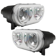 Load image into Gallery viewer, Oracle 08-14 Dodge Challenger SMD HL (HID Style) - ColorSHIFT w/ 2.0 Controller SEE WARRANTY Headlights ORACLE Lighting