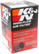 Load image into Gallery viewer, K&N Universal Custom Air Filter - Oval - Red - 51mm Neck Flange Air Filters - Direct Fit K&N Engineering