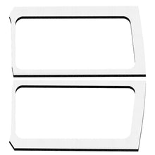 Load image into Gallery viewer, DEI 18-23 Jeep Wrangler JL 2-Door Boom Mat Rear Side Window Trim - 2 Piece - White Hard Top Accessories DEI