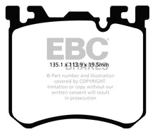 Load image into Gallery viewer, EBC 10-13 BMW X5M 4.4 Twin Turbo Redstuff Front Brake Pads Brake Pads - Performance EBC