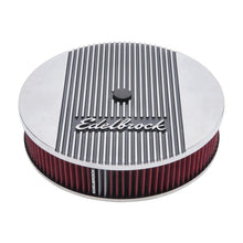 Load image into Gallery viewer, Edelbrock EDE4268 Edelbrock Air Cleaner Elite II 14In Diameter w/ 3In Element Standard Height Polished
