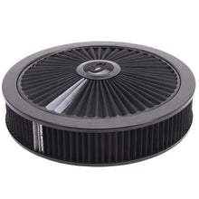 Load image into Gallery viewer, Edelbrock EDE43662 Edelbrock Air Cleaner Pro-Flo High-Flow Series Round Filtered Top 14In Dia X 3 125In Dropped Base