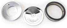 Load image into Gallery viewer, Edelbrock EDE1208 Edelbrock Air Cleaner Pro-Flo Series Round Steel Top Paper Element 10In Dia X 3 5In Chrome