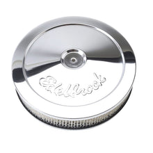 Load image into Gallery viewer, Edelbrock EDE1208 Edelbrock Air Cleaner Pro-Flo Series Round Steel Top Paper Element 10In Dia X 3 5In Chrome
