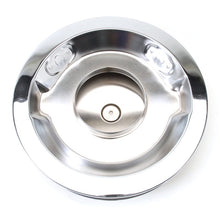 Load image into Gallery viewer, Edelbrock EDE1221 Edelbrock Air Cleaner Pro-Flo Series Round Steel Top Paper Element 14In Dia X 3 75In Dropped Base