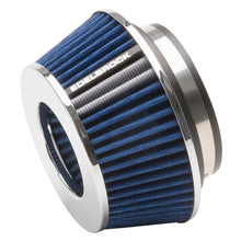 Load image into Gallery viewer, Edelbrock EDE43613 Edelbrock Air Filter Pro-Flo Series Conical 3 7In Tall Blue/Chrome