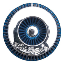 Load image into Gallery viewer, Edelbrock EDE43613 Edelbrock Air Filter Pro-Flo Series Conical 3 7In Tall Blue/Chrome