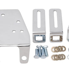 Load image into Gallery viewer, Edelbrock EDE8030 Edelbrock Chrome Chevy Thro Brkt