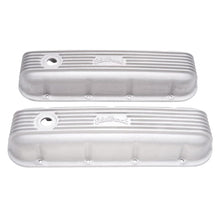 Load image into Gallery viewer, Edelbrock EDE41859 Edelbrock Valve Cover Classic Series Chevrolet 1965 and Later 396-502 V8 Satin