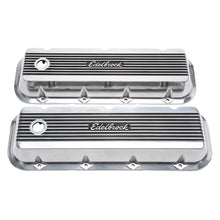 Load image into Gallery viewer, Edelbrock EDE4275 Edelbrock Valve Cover Elite II Chevrolet 1965 and Later 396-502 Big Block V8 Polished