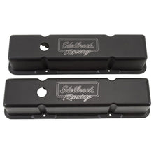Load image into Gallery viewer, Edelbrock EDE41733 Edelbrock Valve Cover Victor Series Chevrolet 1959-1986 262-400 CI V8 Tall Black
