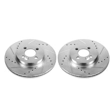 Load image into Gallery viewer, Power Stop 07-16 Mini Cooper Front Evolution Drilled & Slotted Rotors - Pair Brake Rotors - Slot & Drilled PowerStop