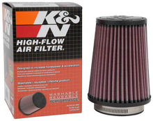 Load image into Gallery viewer, K&N Filter Universal Rubber Filter 3 Flange 4 1/2 Base inch 3 1/2 inch Top 5 3/4 inch Height Air Filters - Universal Fit K&N Engineering