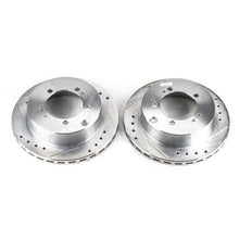 Load image into Gallery viewer, Power Stop 91-96 Dodge Stealth Rear Evolution Drilled & Slotted Rotors - Pair Brake Rotors - Slot & Drilled PowerStop
