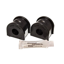 Load image into Gallery viewer, Energy Suspension 97-04 Chevy Corvette Black 19mm Rear Sway Bar Bushing Set - Reuse OE Brackets Bushing Kits Energy Suspension