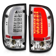 Load image into Gallery viewer, ANZO 95-00 Toyota Tacoma LED Taillights Chrome Housing Clear Lens (Pair) Tail Lights ANZO