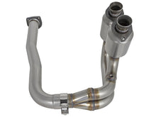 Load image into Gallery viewer, aFe Power Direct Fit Catalytic Converter Replacements Front 00-03 Jeep Wrangler (TJ) I6-4.0L Catalytic Converter Direct Fit aFe