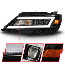 Load image into Gallery viewer, Anzo 14-20 Chevrolet Impala Square Projector LED Bar Headlights w/ Black Housing Headlights ANZO