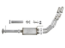 Load image into Gallery viewer, aFe Rebel Series 3in. to 2.5in. 409 SS C/B Exhaust 11-14 Ford F-150 V6-3.5L (tt) - Polished Tip Catback aFe