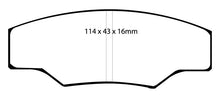 Load image into Gallery viewer, EBC Brakes Yellowstuff Performance Brake Pads Brake Pads - Performance EBC