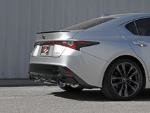 Load image into Gallery viewer, aFe Lexus IS350 14-22 V6-3.5L Takeda Axle-Back Exhaust System- Blue Tip Axle Back aFe