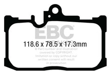 Load image into Gallery viewer, EBC 13+ Lexus GS350 3.5 F-Sport RWD Yellowstuff Front Brake Pads Brake Pads - Performance EBC