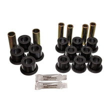 Load image into Gallery viewer, Energy Suspension ENG7.2102G Energy Suspension 06/86-97 Nissan 720/Hardbody P/U 4WD Black Front Leaf Spring Bushing Set