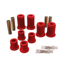 Load image into Gallery viewer, Energy Suspension ENG3.3147R Energy Suspension 92-94 K-5 Blazer / 92-99 Denali/Suburban/Yukon Red Front Control Arm Bushing Set