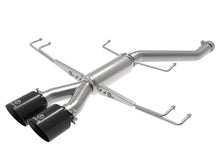 Load image into Gallery viewer, aFe Takeda 2.5in 304SS Axle-Back Exhaust System 17-19 Honda Civic Type R L4-2.0L (t) - Black Tip Axle Back aFe