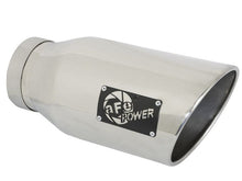 Load image into Gallery viewer, aFe ATLAS 5in DPF-Back Alum Steel Exhaust System w/Polished Tip 19-20 Ram Diesel Trucks L6-6.7L (td) DPF Back aFe