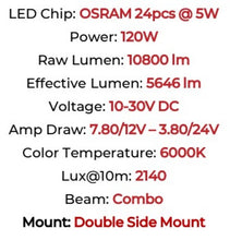 Load image into Gallery viewer, Go Rhino Xplor Blackout Combo Series Sgl Row LED Light Bar w/Amber (Side/Track Mount) 31.5in. - Blk Light Bars & Cubes Go Rhino