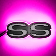 Load image into Gallery viewer, Oracle Chevrolet Camaro SS Illuminated Emblem - Pink SEE WARRANTY Light Accessories and Wiring ORACLE Lighting