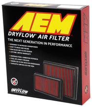 Load image into Gallery viewer, AEM 07-10 Impreza / 08-10 Forester 8.75in O/S L x 8.563in O/S W x 2.438in H DryFlow Air Filter Air Filters - Drop In AEM Induction
