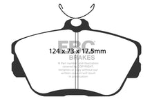 Load image into Gallery viewer, EBC 96-98 Ford Thunderbird 3.8 Sport Yellowstuff Front Brake Pads Brake Pads - Performance EBC