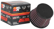 Load image into Gallery viewer, K&N Universal Clamp-On Air Filter 2-1/2in FLG / 4-1/2in B / 3-1/2in T / 3-3/16in H Air Filters - Universal Fit K&N Engineering
