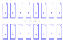 Load image into Gallery viewer, King Ford 260CI/289CI/302 5.0L (Size 020) Windsor Connecting Rod Bearing Set Bearings King Engine Bearings
