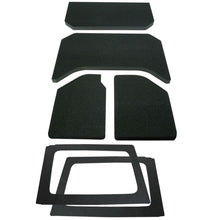 Load image into Gallery viewer, DEI 11-18 Jeep Wrangler JK 4-Door Boom Mat Complete Headliner Kit - 6 Piece - Black Hard Top Accessories DEI
