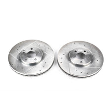 Load image into Gallery viewer, Power Stop 07-09 Mercedes-Benz E350 Front Evolution Drilled & Slotted Rotors - Pair Brake Rotors - Slot & Drilled PowerStop