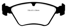 Load image into Gallery viewer, EBC 94-96 Saab 900 2.0 Turbo Yellowstuff Front Brake Pads Brake Pads - Performance EBC