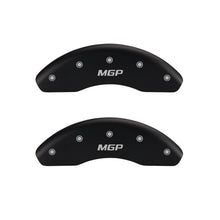 Load image into Gallery viewer, MGP 4 Caliper Covers Engraved F & R 100 Anniversary Red Finish Silver Char 2019 Chevrolet Colorado Caliper Covers MGP