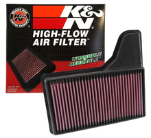 Load image into Gallery viewer, K&N Replacement Panel Air Filter for 2015 Ford Mustang 2.3L L4/3.7L V6/5.0L V8 Air Filters - Drop In K&N Engineering
