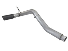 Load image into Gallery viewer, aFe LARGE BORE HD 5in DPF-Back SS Exhaust w/ Black Tip 2016 Nissan Titan 5.0L V8 (td) CC SB DPF Back aFe