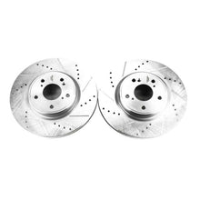 Load image into Gallery viewer, Power Stop 2018 Honda Accord Front Evolution Drilled & Slotted Rotors - Pair Brake Rotors - Slot & Drilled PowerStop