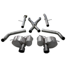 Load image into Gallery viewer, Corsa 2012-21 Jeep Grand Cherokee SRT 2.75in Dual Rear Xtreme Cat-Back Exhaust - Black PVD TipFinish Catback CORSA Performance