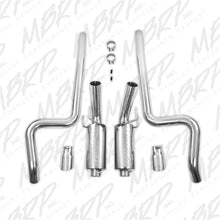 Load image into Gallery viewer, MBRP 11-14 Ford Mustang GT 5.0L Dual Split Rear Street Version T409 3in Cat Back Exhaust System Catback MBRP