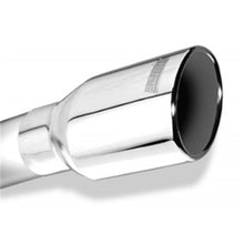 Load image into Gallery viewer, Borla Universal Polished Tip Single Round Rolled Angle-Cut w/Clamp Tips Borla