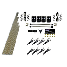 Load image into Gallery viewer, Nitrous Express 8 Cyl Shark Nozzle Intake Plumbing Kit (Incl Hardware) Hoses Nitrous Express